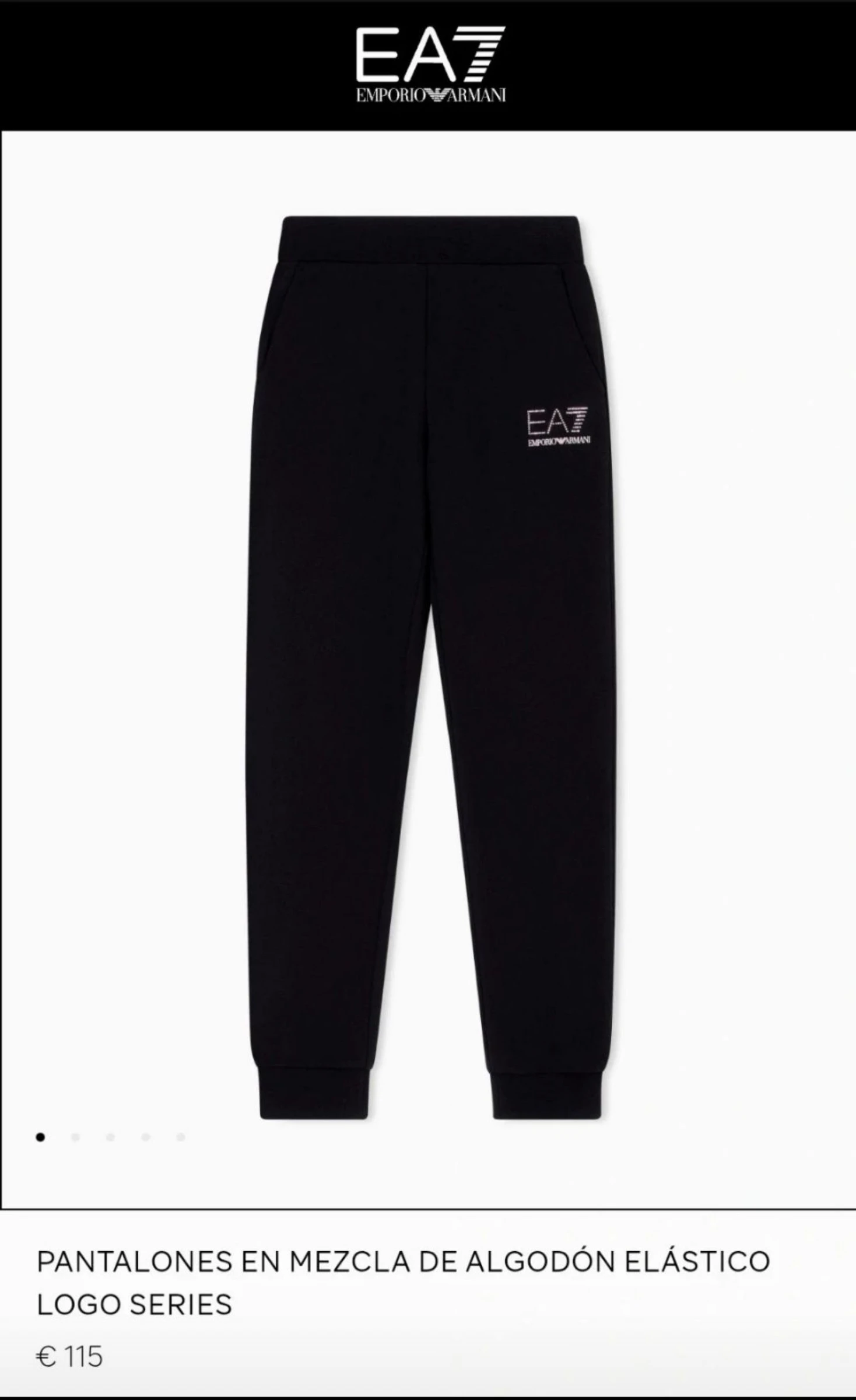 Pantalones de chándal EA7 Emporio Armani – Modelo Core Identity – photo 3